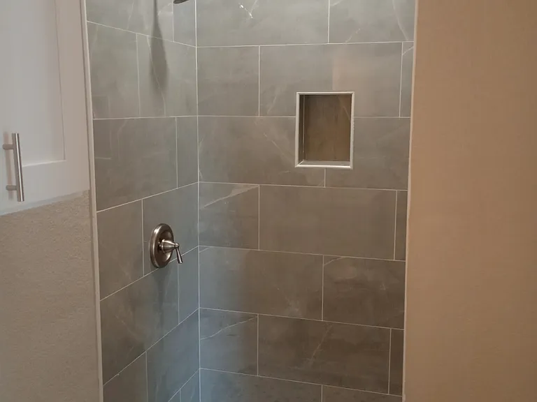 Upstairs Master Bath Shower. All new.