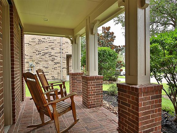 A large front porch to enjoy.