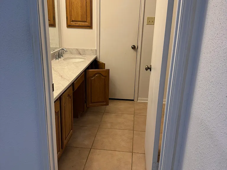 Master Bathroom from Master Bedroom