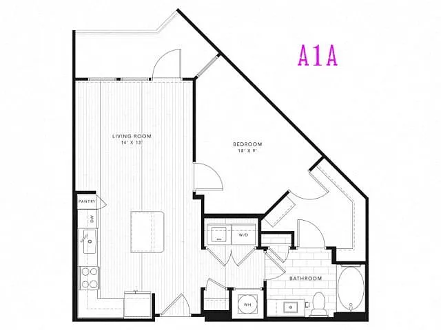 Floor plan A1A