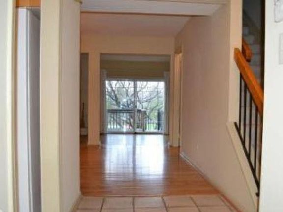 Entrance to the house kitchen on the left