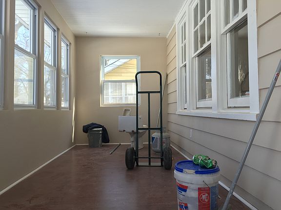 Enclosed front porch