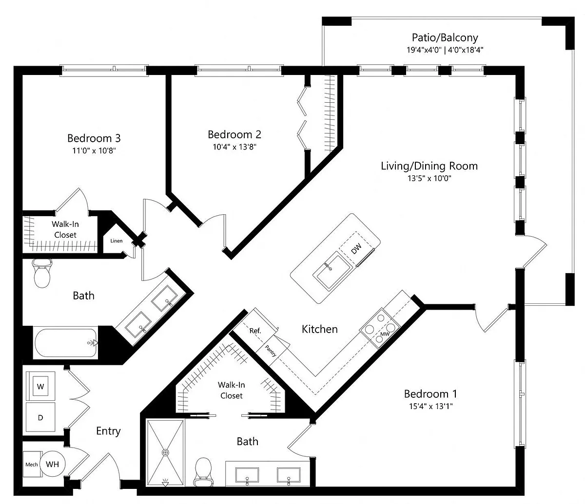 Floor plan C1-ALT