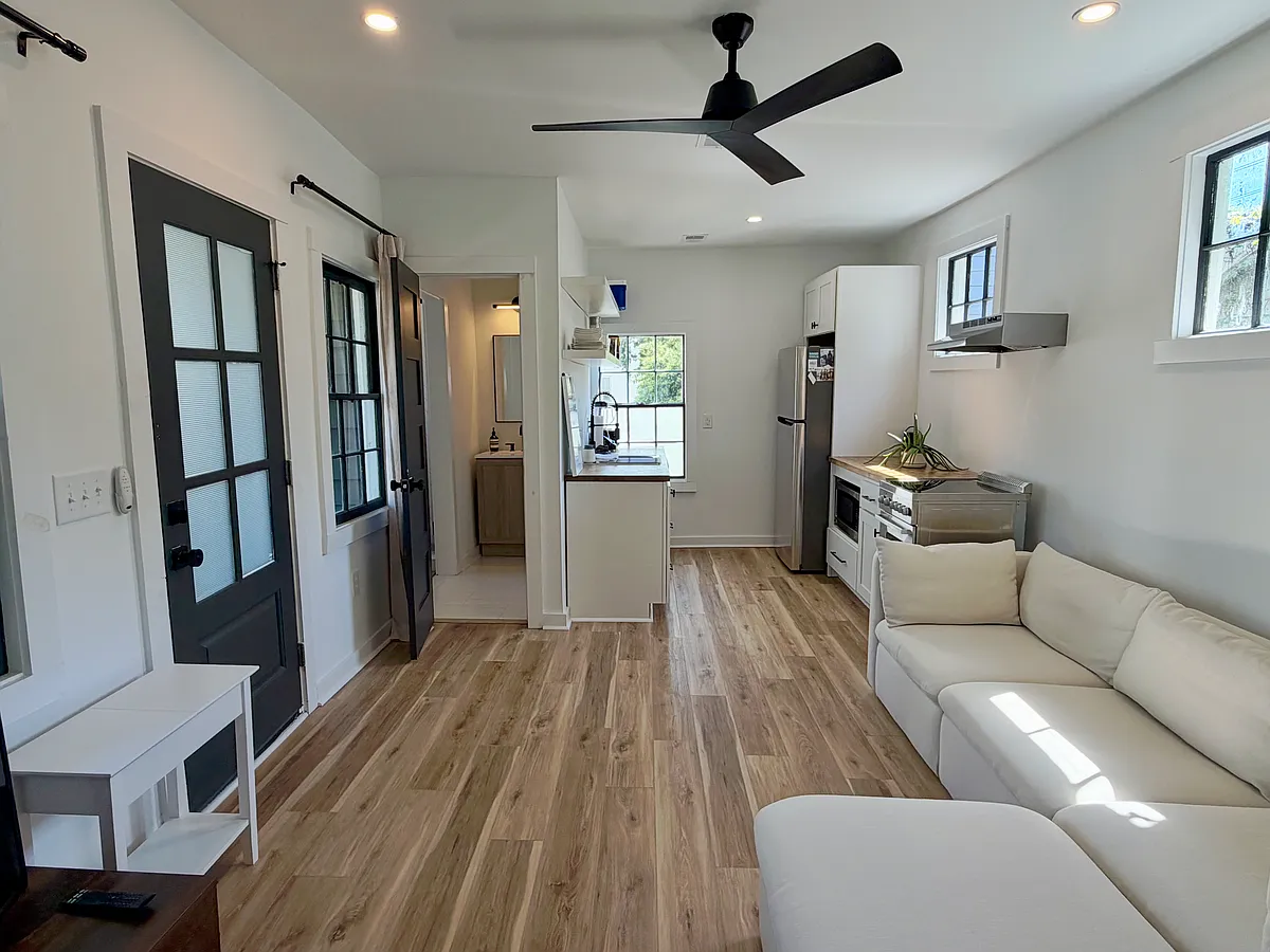 Open concept living room and kitchen - 5 Maranda Holmes St #B