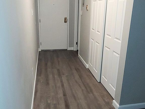 Hallway to Entrance, Closet and Bathroom