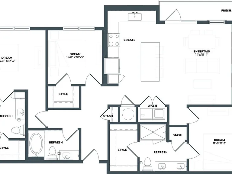 C1 Floor Plan C1 Floor Plan