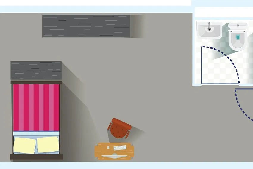 Floor plan Large Suite