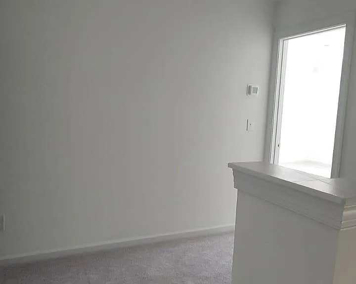 Master bedroom on the right side of the second floor hallway