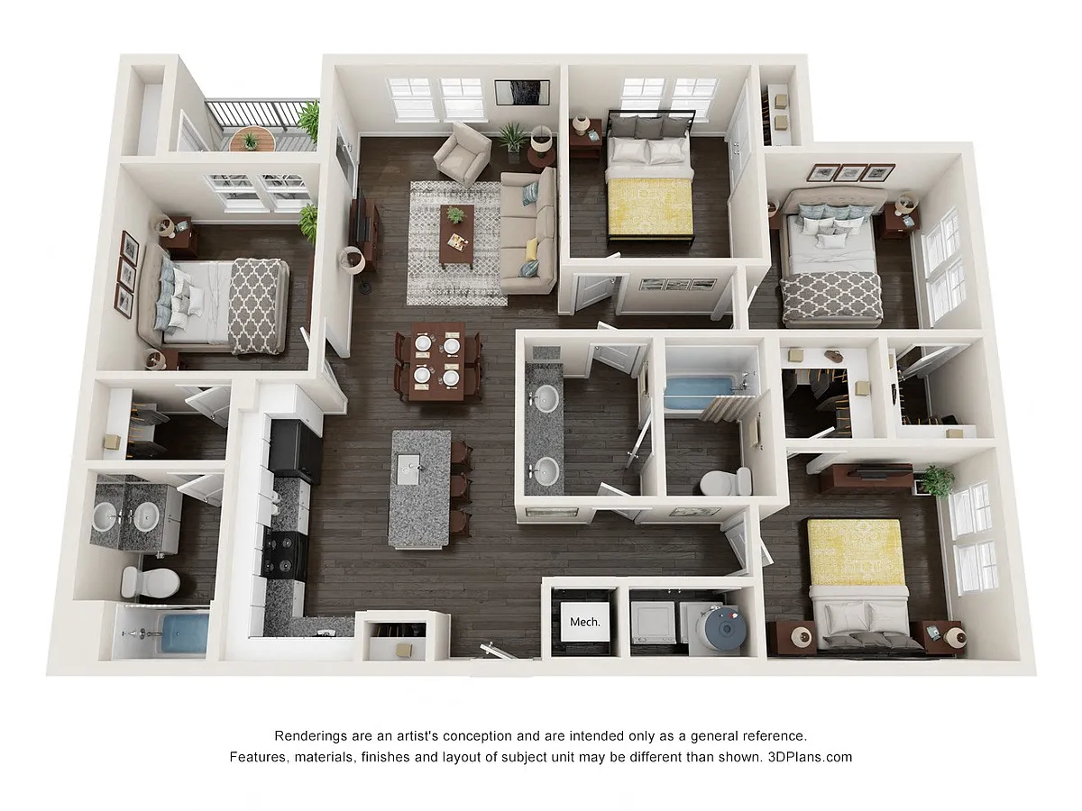 Floor plan D1