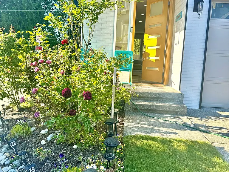 Front of the house