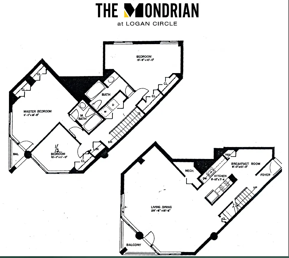 Floor plan 3 Bed 2 Bath