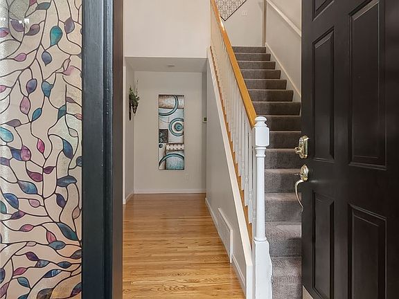 Soaring entry welcomes you home.