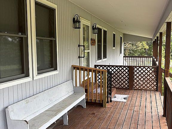 Covered front porch