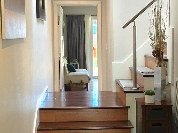Entry Way- view into Master Suite and Stairs