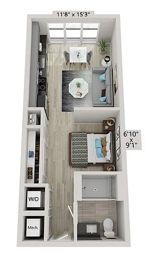 Floor plan A1