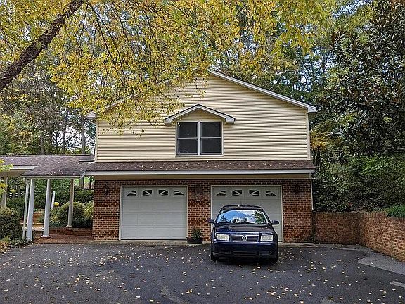Available apartment is shown above the garage