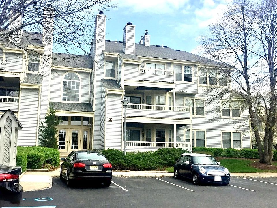 Front of the apartment building