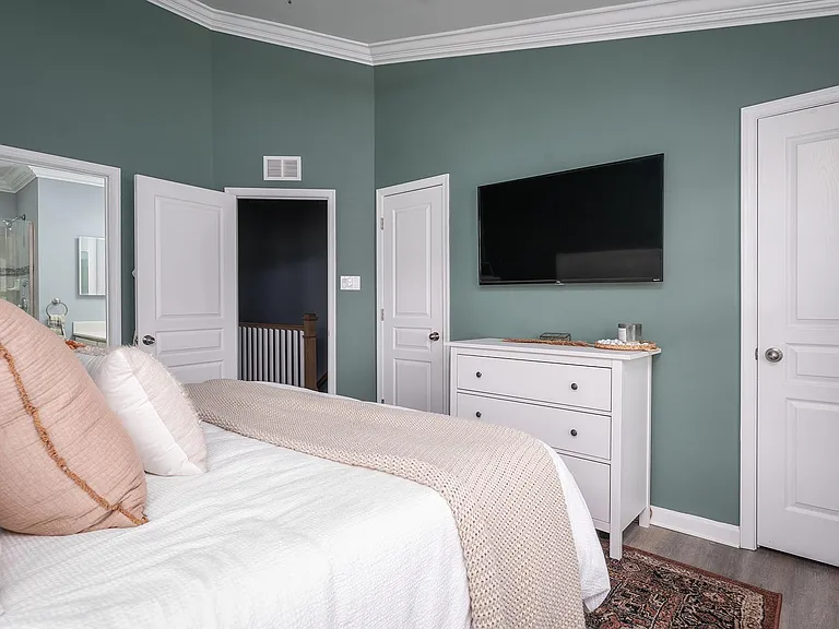 Master Suite
with two separate closets