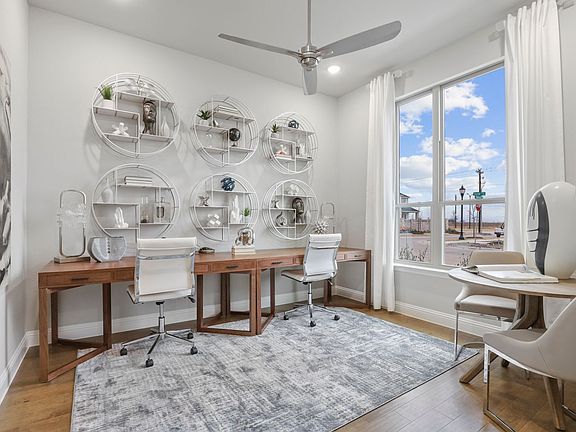 Study Home Office in the Shiraz home plan by Trophy Signature Homes - REPRESENTATIVE PHOTO