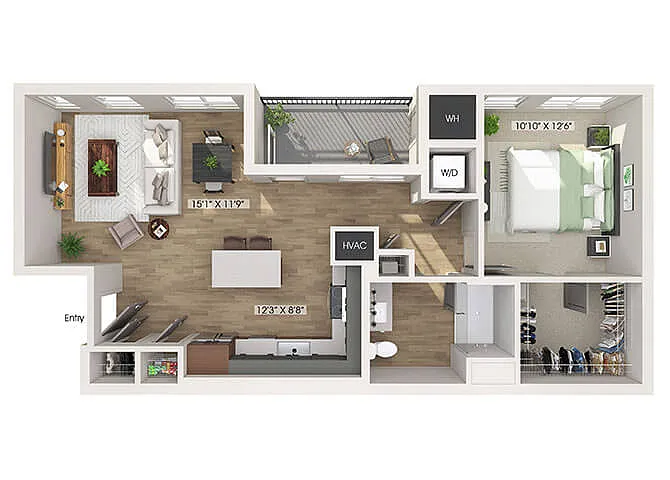 Floor plan A4