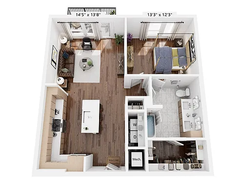 Floor plan A7