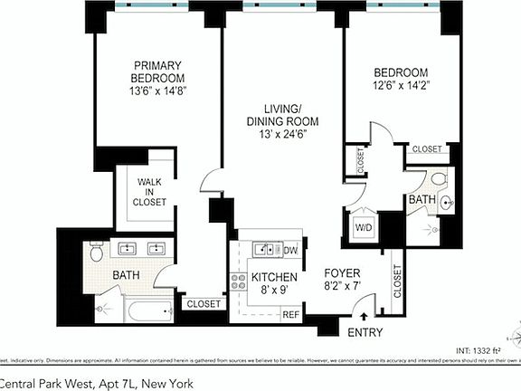 2nd image of 15 Central Park W APT 7L