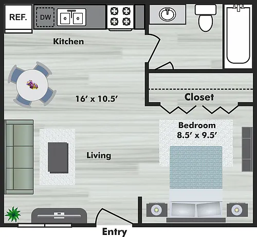 Floor plan Efficiency