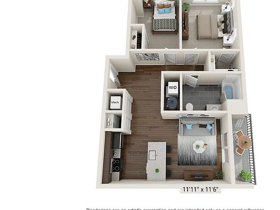 2nd image of 191 N Pearl St #204