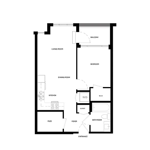 Floor plan 203