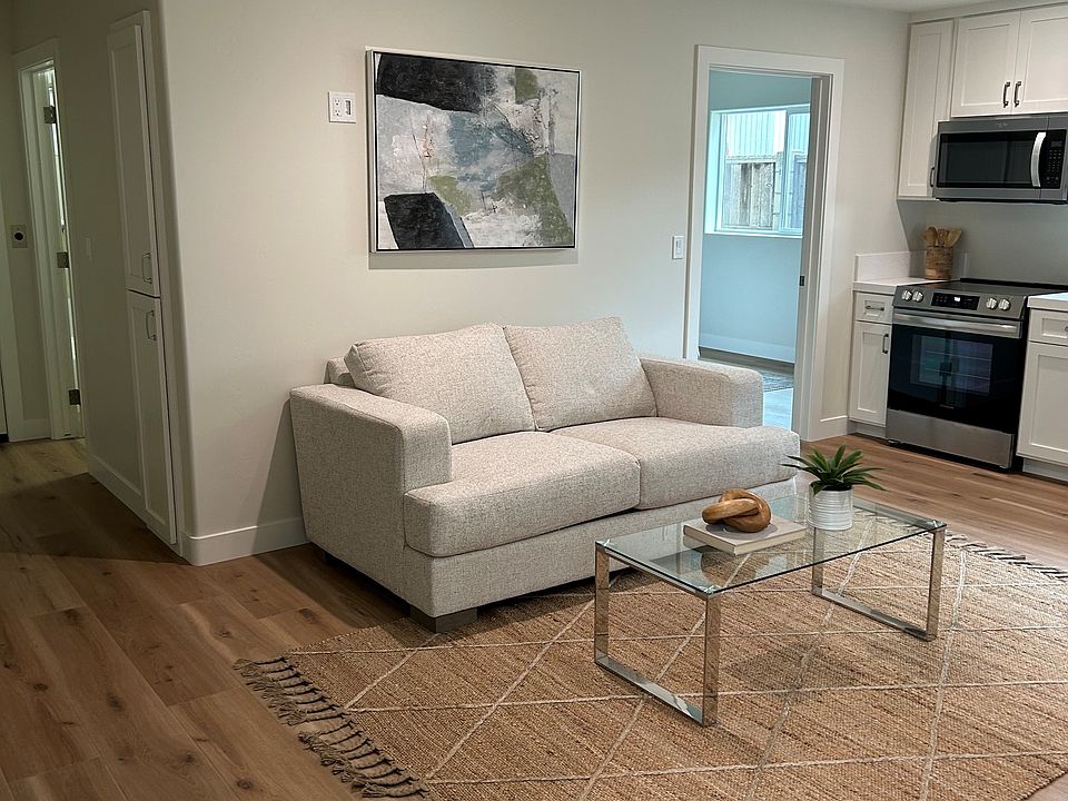 Open living/dining/kitchen area