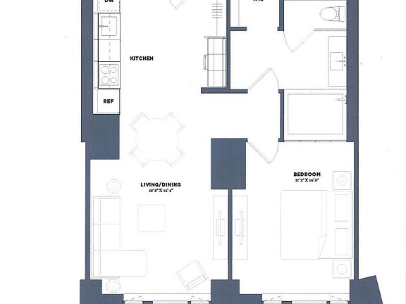 2nd image of 15 William St APT 22G