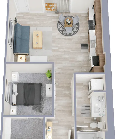 Coneflower Floorplan Diagram