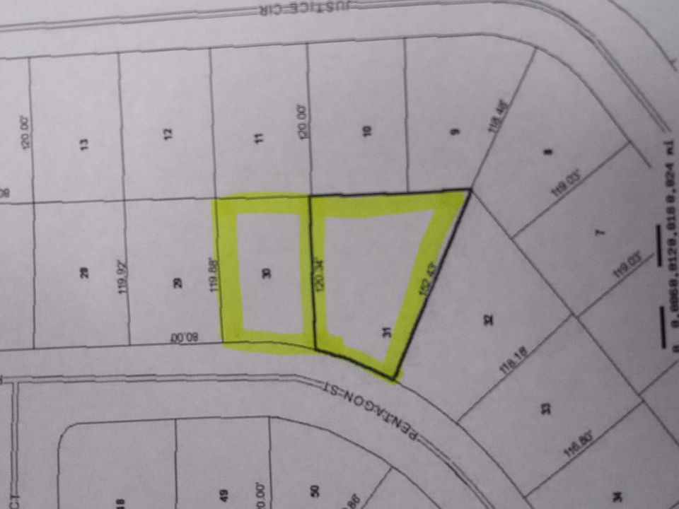 Both Lots 30 & 31 For Sale