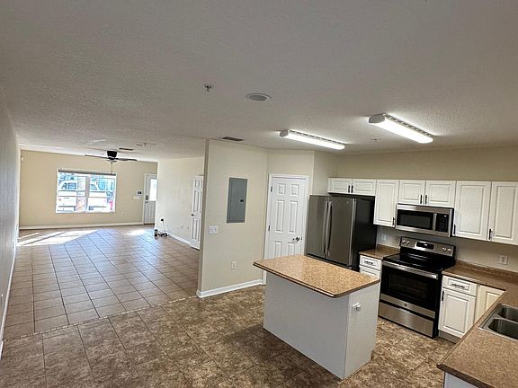 Large Kitchen with Island and Dining Area