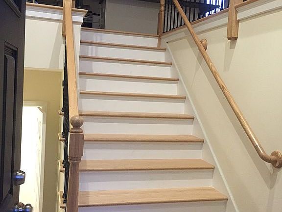 Stairway to upper level 