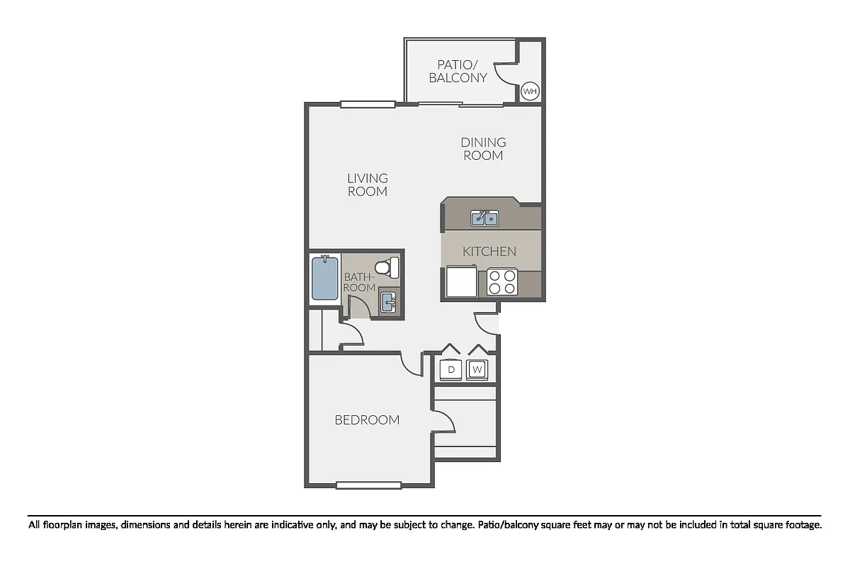 Floor plan Plan 1A