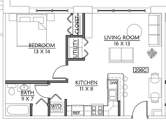 2nd image of 31 Tamarack St APT 206C