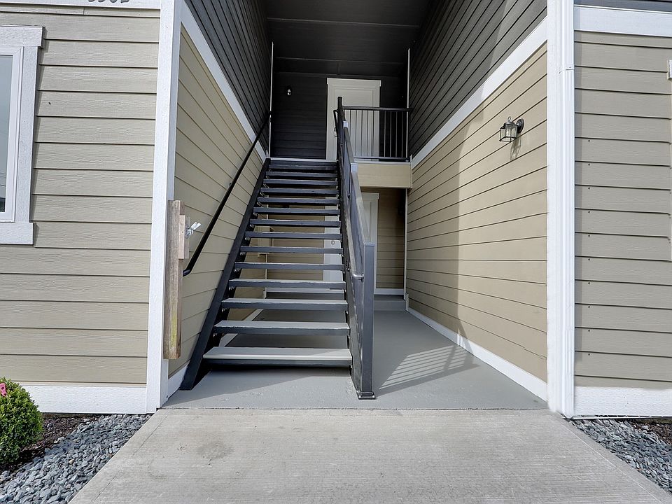 Staircase for upstairs units