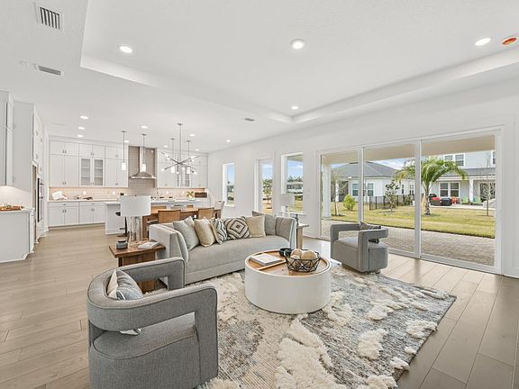 Open-concept floor plan ideal for indoor-outdoor living