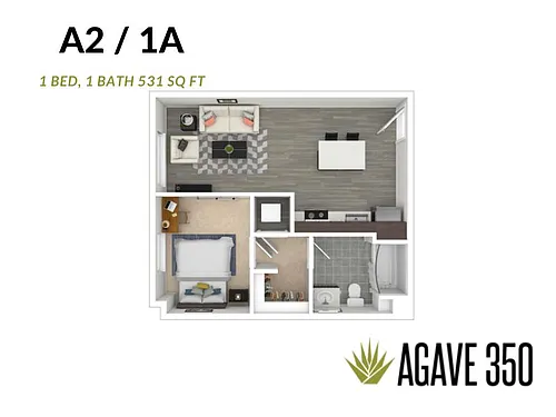 Floor plan A2
