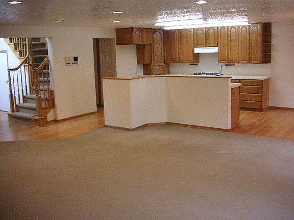 great room, kitchen