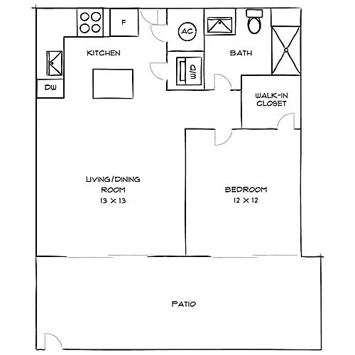 Floor plan Lanai 4