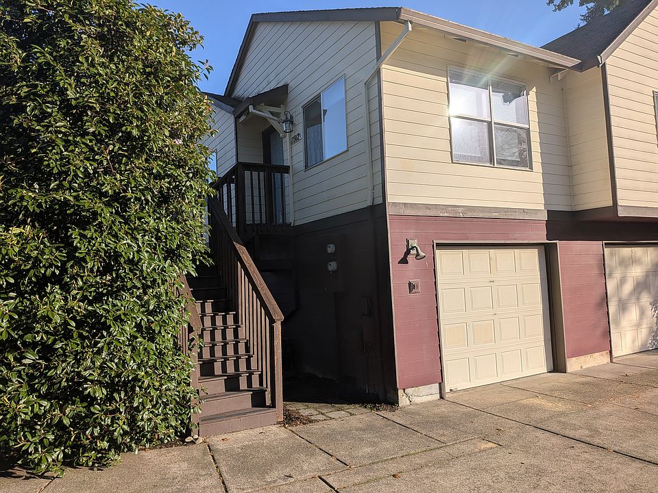 Exterior, entrance, and garage