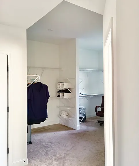 master bedroom closet