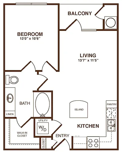 Floor plan The Remington