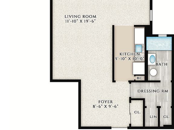 2nd image of 3091 Crescent St APT 1E