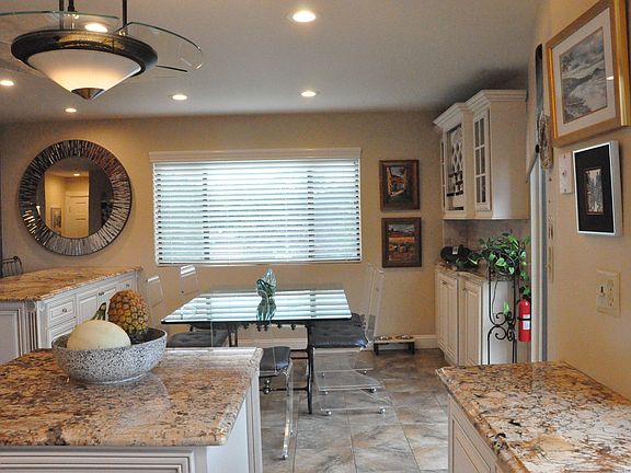 Bright, sunny kitchen