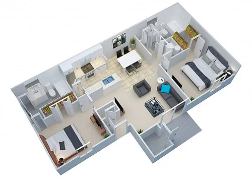 Floor plan The Oak