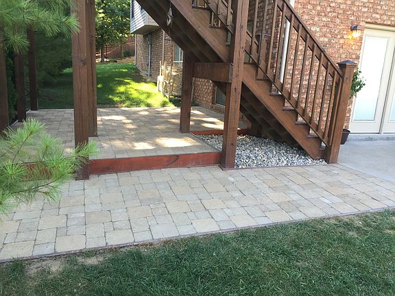 Elegant Paved Walkway