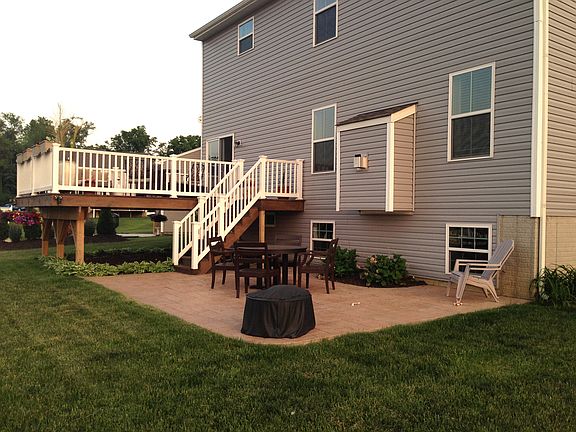Backyard Deck and Patio